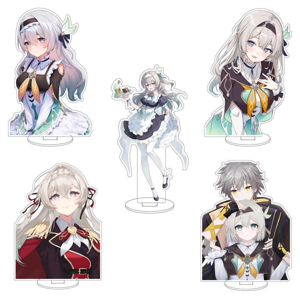 Desk Setup Cute - 16CM 애니메이션 ‌ Honkai: 스타 레일