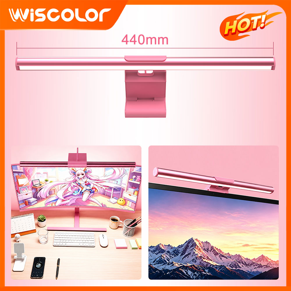 Desk Setup Cute - 모니터 라이트 바 LED 조명 스마트
