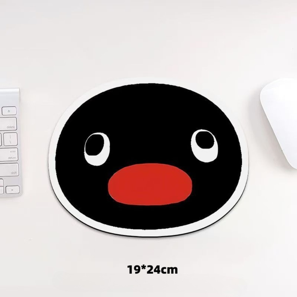 Desk Setup Cute - 귀여운 펭귄 표현 마우스 패드 재미있는