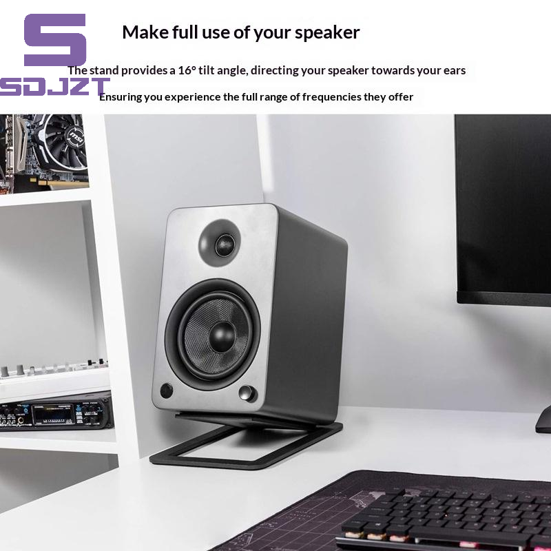 Speaker Desk Setup - 데스크탑 스피커 스탠드 2개 컴퓨터 책상