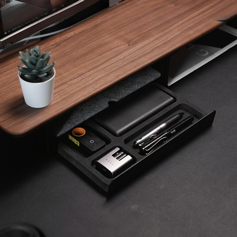 프리미엄 모니터 스탠드 서랍 포함 컴퓨터 데스크 라이저 - Desk Setup Workspace 리뷰 및 가격