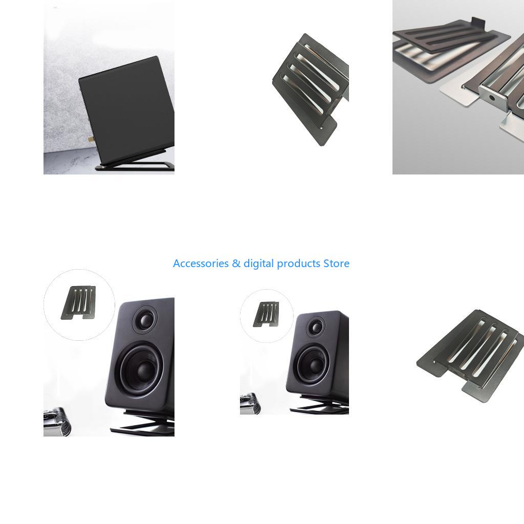 77JD 인체공학적 틸트 각도 스피커 스탠드 풀 커버리 - Speaker Desk Setup 리뷰 및 가격
