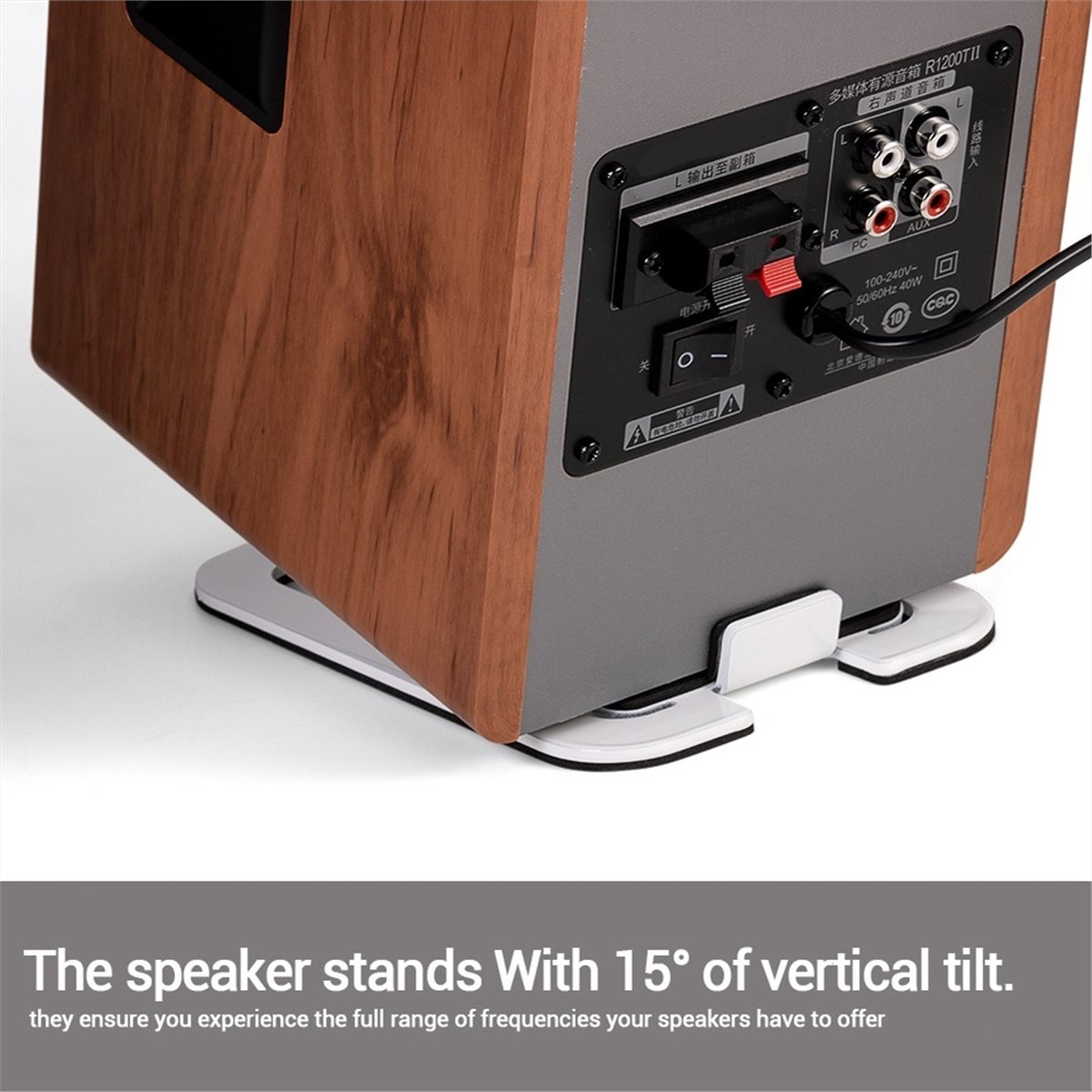 중형 책장 스피커용 데스크탑 스피커 스탠드 2개 R12 - Speaker Desk Setup 리뷰 및 가격