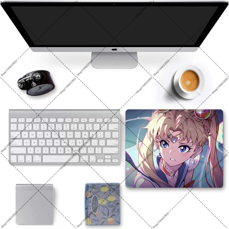 세일러 문 카와이 마우스 패드 작은 책상 패드 마우스  - Desk Setup Cute 리뷰 및 가격