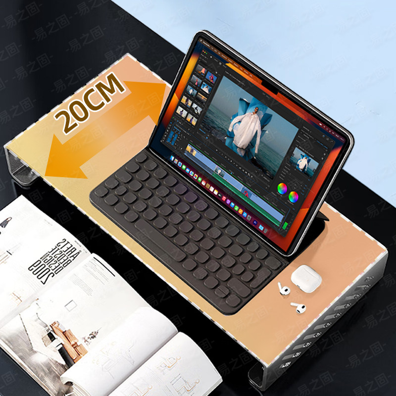 컴퓨터 모니터 스탠드 라이저 노트북 게임 설정을 위한  - Desk Setup With Laptop And Monitor 리뷰 및 가격