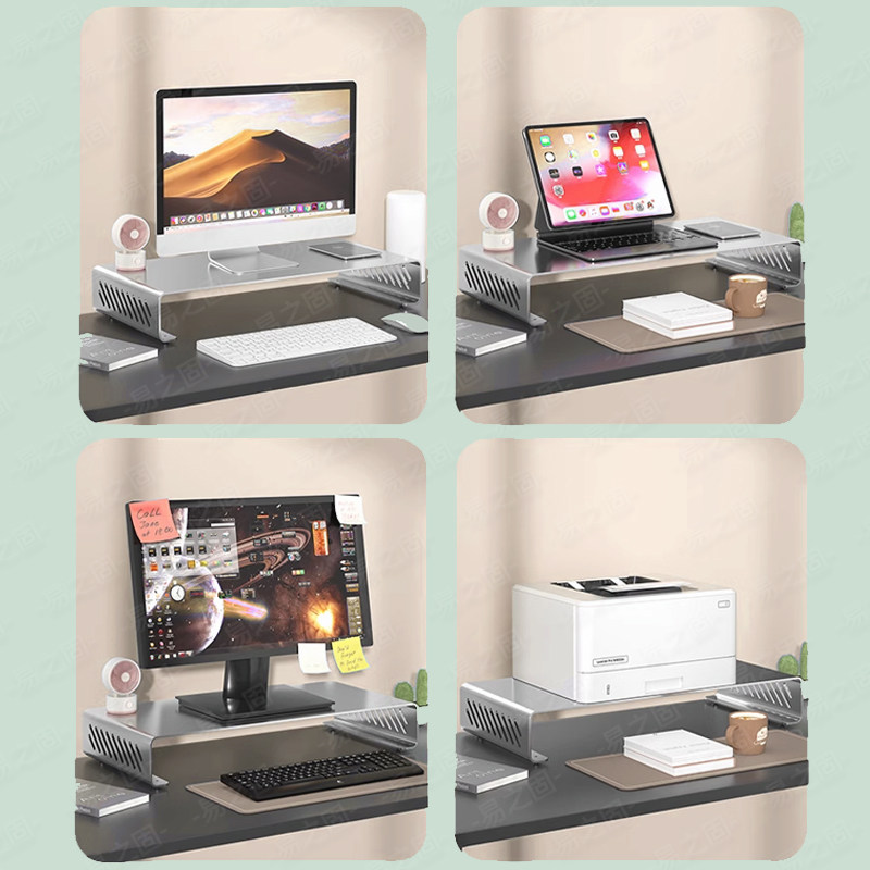 컴퓨터 모니터 스탠드 라이저 노트북 게임 설정을 위한  - Desk Setup With Laptop And Monitor 리뷰 및 가격