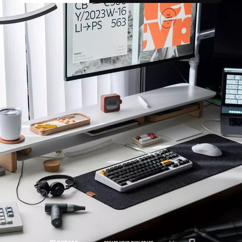 현대 모니터 라이저 스탠드 인체 공학적 책상 선반 주최 - Desk Setup With Laptop And Monitor 리뷰 및 가격