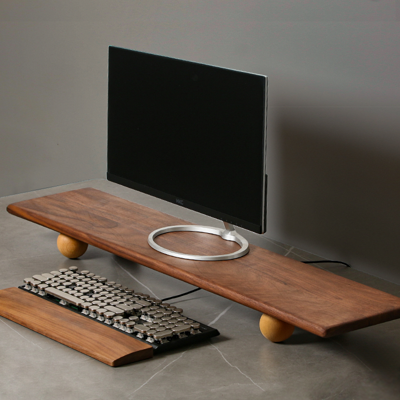원목 모니터 받침대 노트북 높이 조절 스탠드 데스크탑  - Desk Setup With Laptop And Monitor 리뷰 및 가격