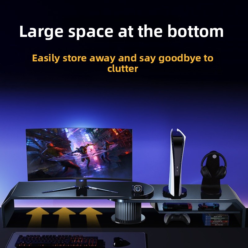 게이밍 듀얼 모니터 스탠드 사무실 화면 높이 조절대 조 - Desk Setup With Laptop And Monitor 리뷰 및 가격