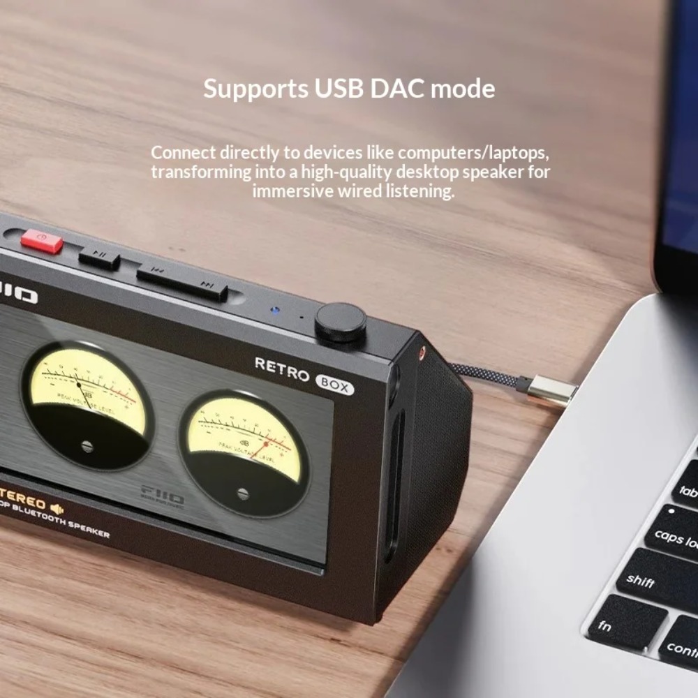FiiO RETRO BOX 카세트 스타일 블루투스 스테 - Speaker Desk Setup 리뷰 및 가격