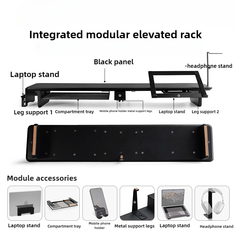 모듈식 모니터 라이저 스탠드 인체공학적 데스크 정리대  - Desk Setup With Laptop And Monitor 리뷰 및 가격
