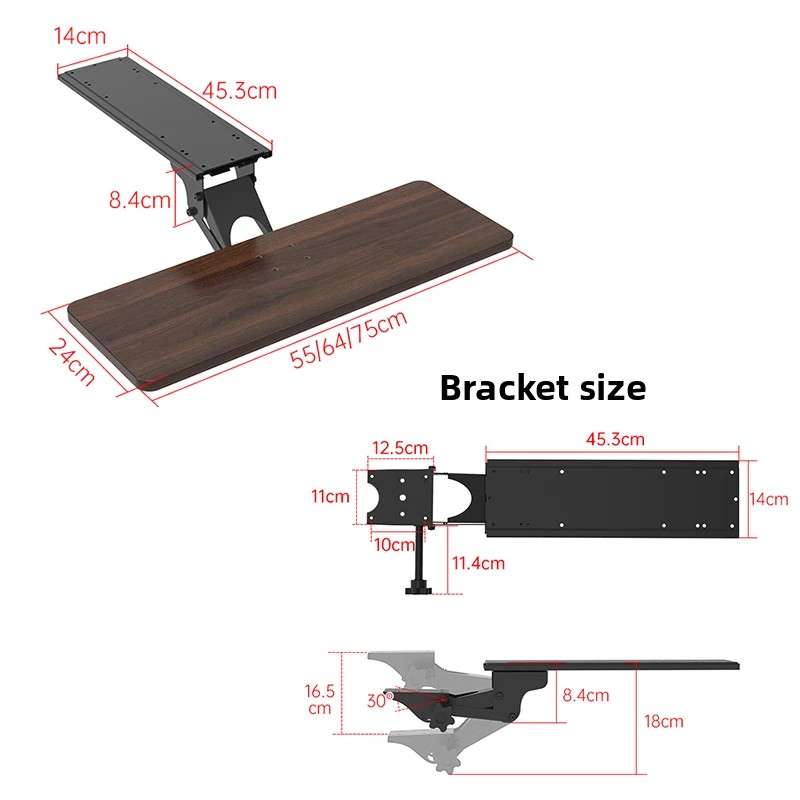 인체공학적 책상 아래 키보드 트레이(회전식 마우스 패드 - Ergonomic Desk Setup Keyboard 리뷰 및 가격