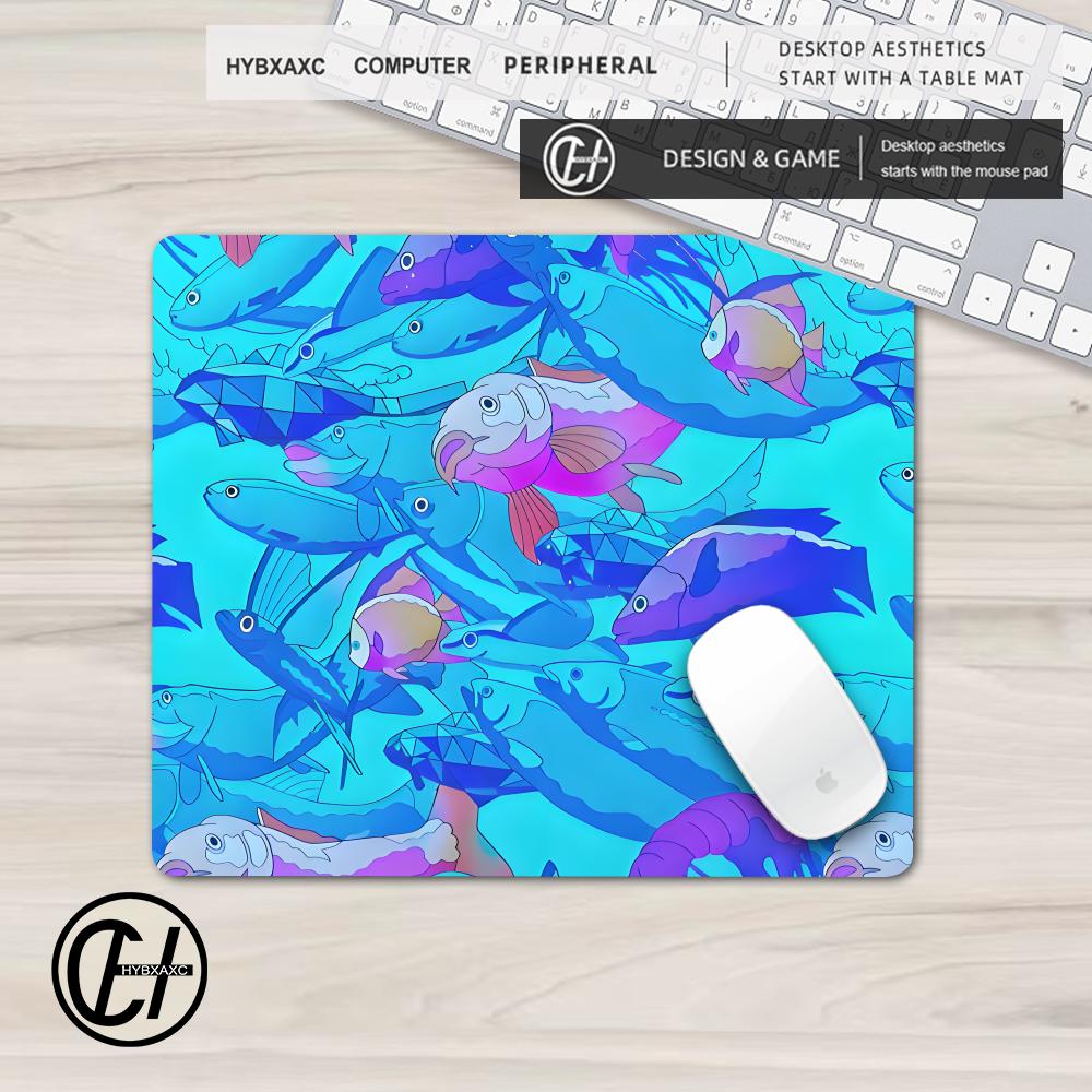 HYBXAXC 마우스 패드 귀여운 물고기 데스크 매트  - Desk Setup Blue 리뷰 및 가격