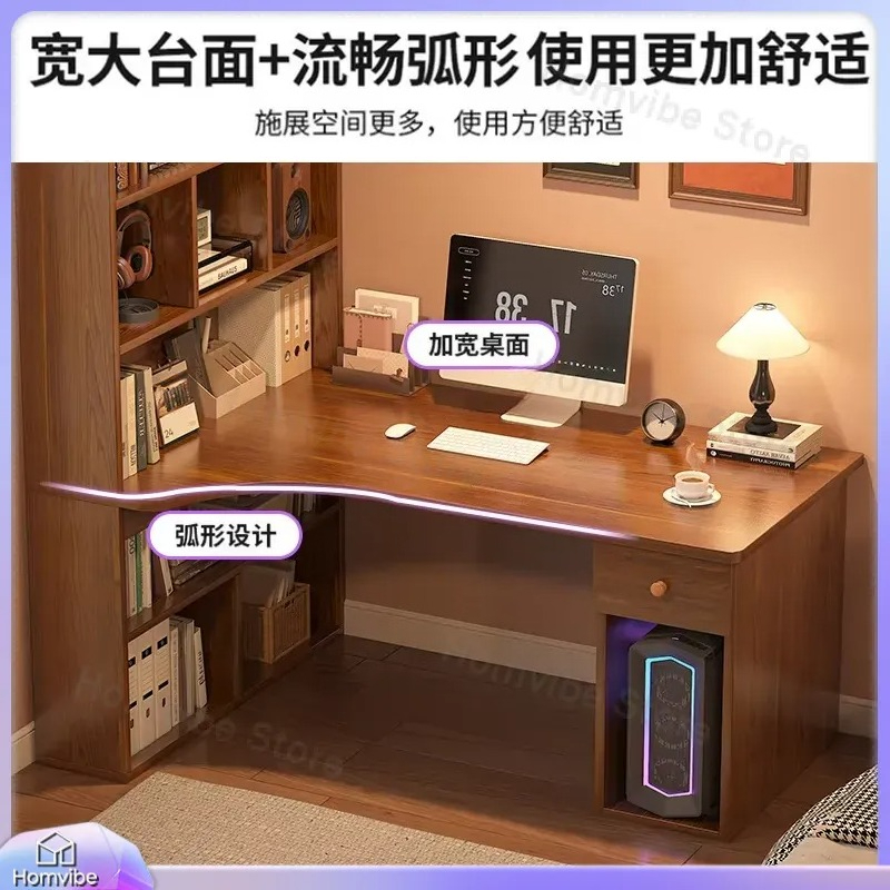 L자형 컴퓨터 책상, 책꽂이 수납 코너 책상, 홈 오피 - Desk Setup Dual Monitor 리뷰 및 가격
