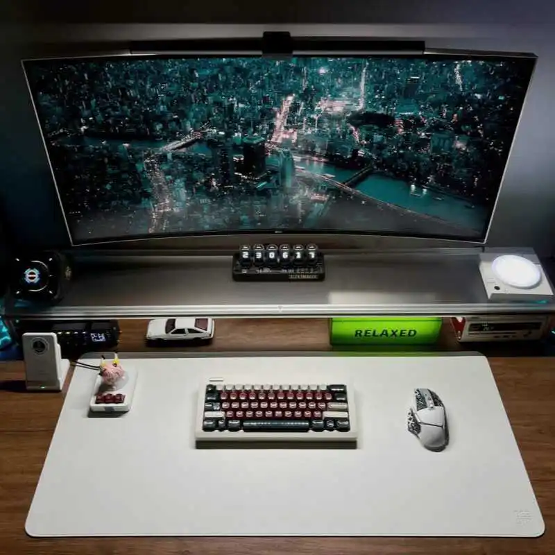 알루미늄 모니터 스탠드 아크릴 데스크탑 라이저 노트북  - Desk Setup With Laptop And Monitor 리뷰 및 가격